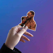 Bones in Battle Stance – Jon Jones Sticker