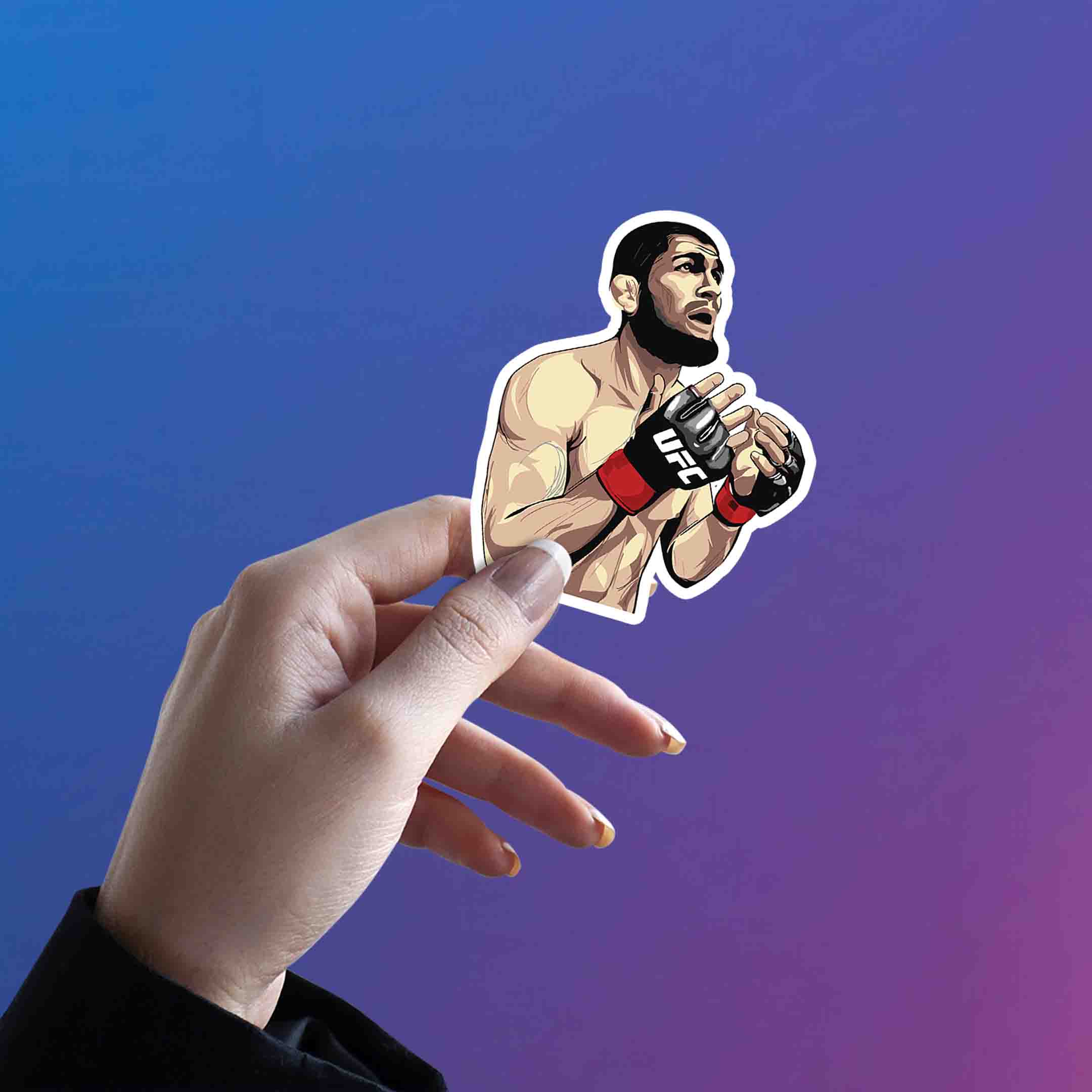 KHABIB NURMAGOMEDOV - 11 - stickyfunk premium stickers