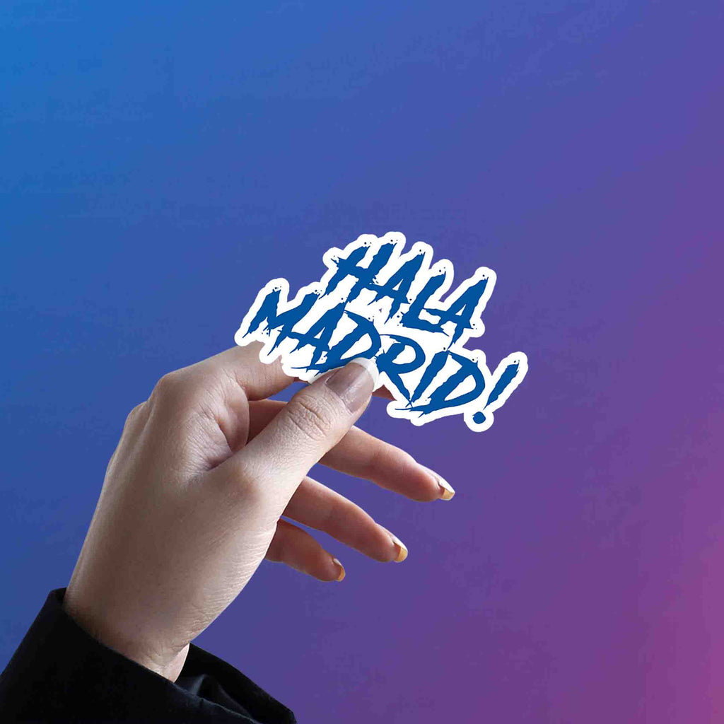HALA MADRID STICKER - stickyfunk premium stickers