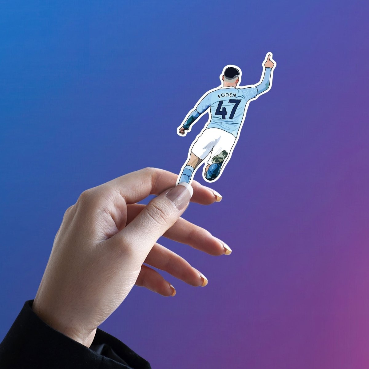PHIL FODEN | MANCITY STICKER - 5 - stickyfunk premium stickers