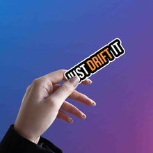 No Drift No Life Tag Sticker