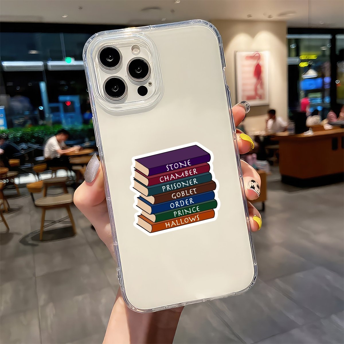 FLOURISH & BLOTTS STACK - HARRY POTTER - stickyfunk premium stickers