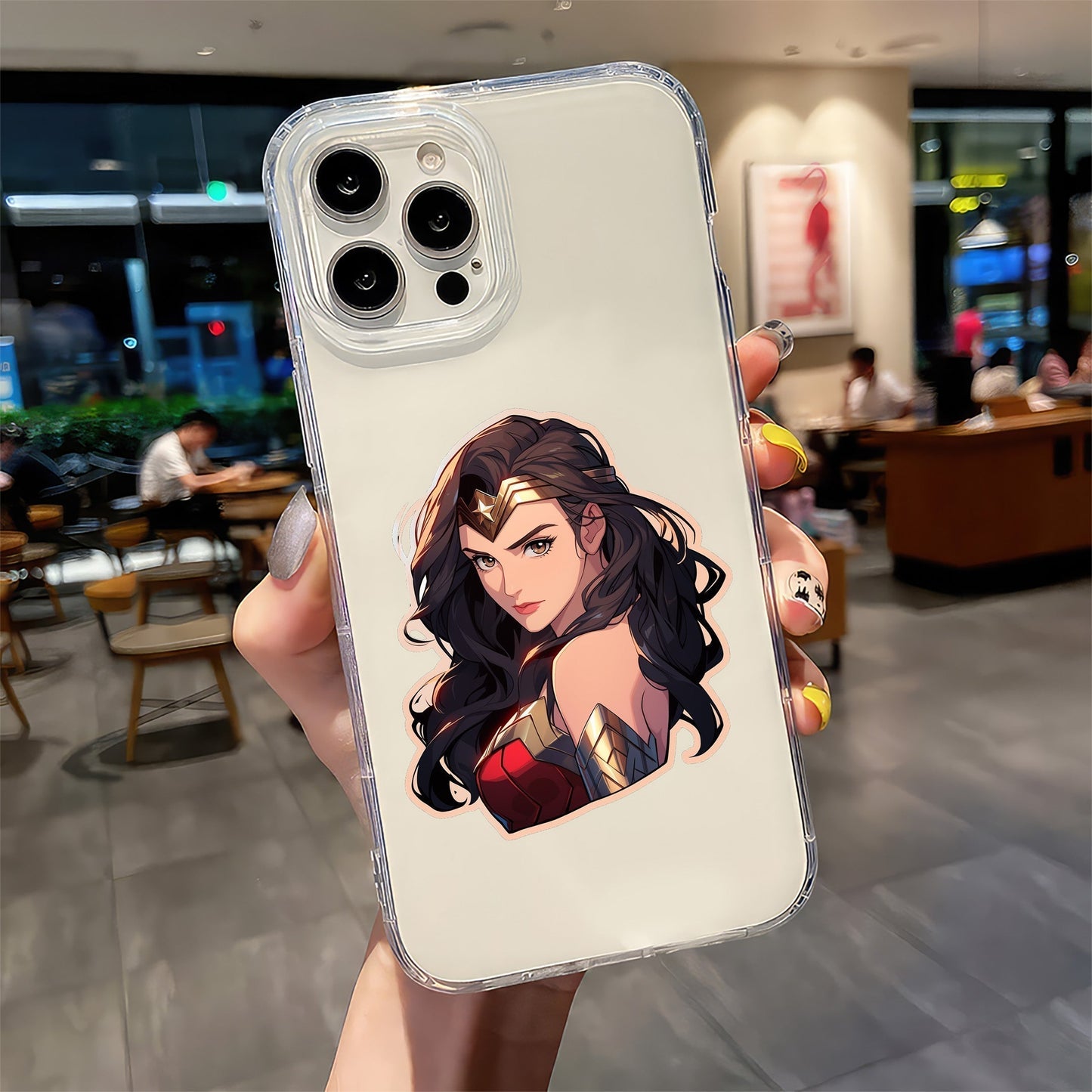 DC BEAUTIFUL WONDER WOMAN STICKER