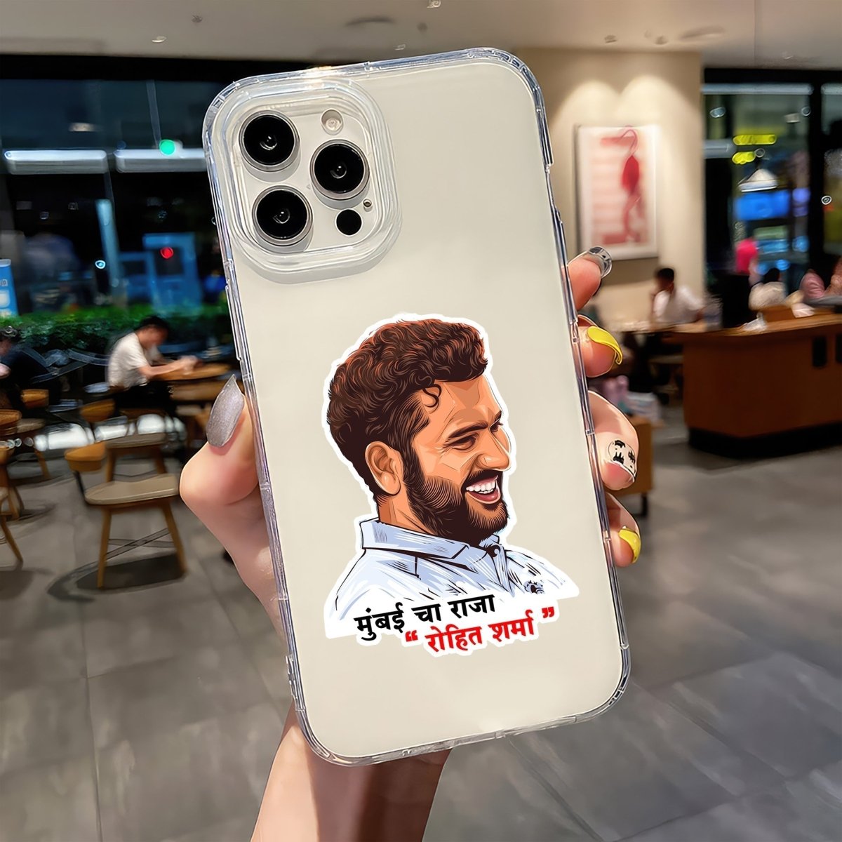 ROHIT SHARMA - WORLDCUP EDITION - 3 - stickyfunk premium stickers