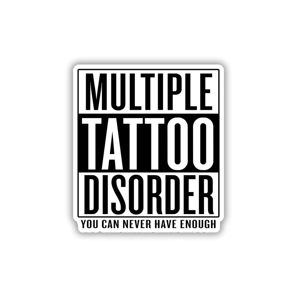 JUST ONE TATTOO, PROMISE STICKER - stickyfunk premium stickers