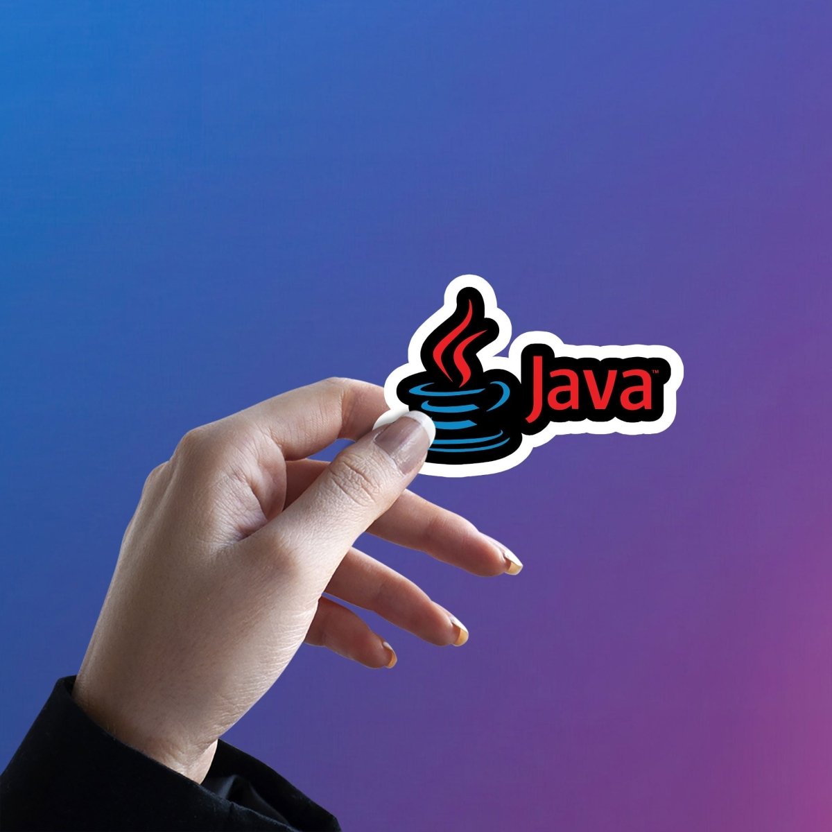 THE JAVA-DOUKEN BLAST STICKER