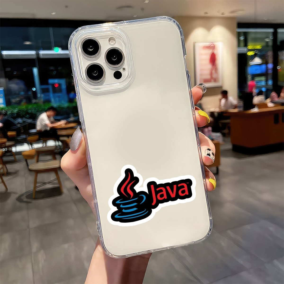 THE JAVA-DOUKEN BLAST STICKER