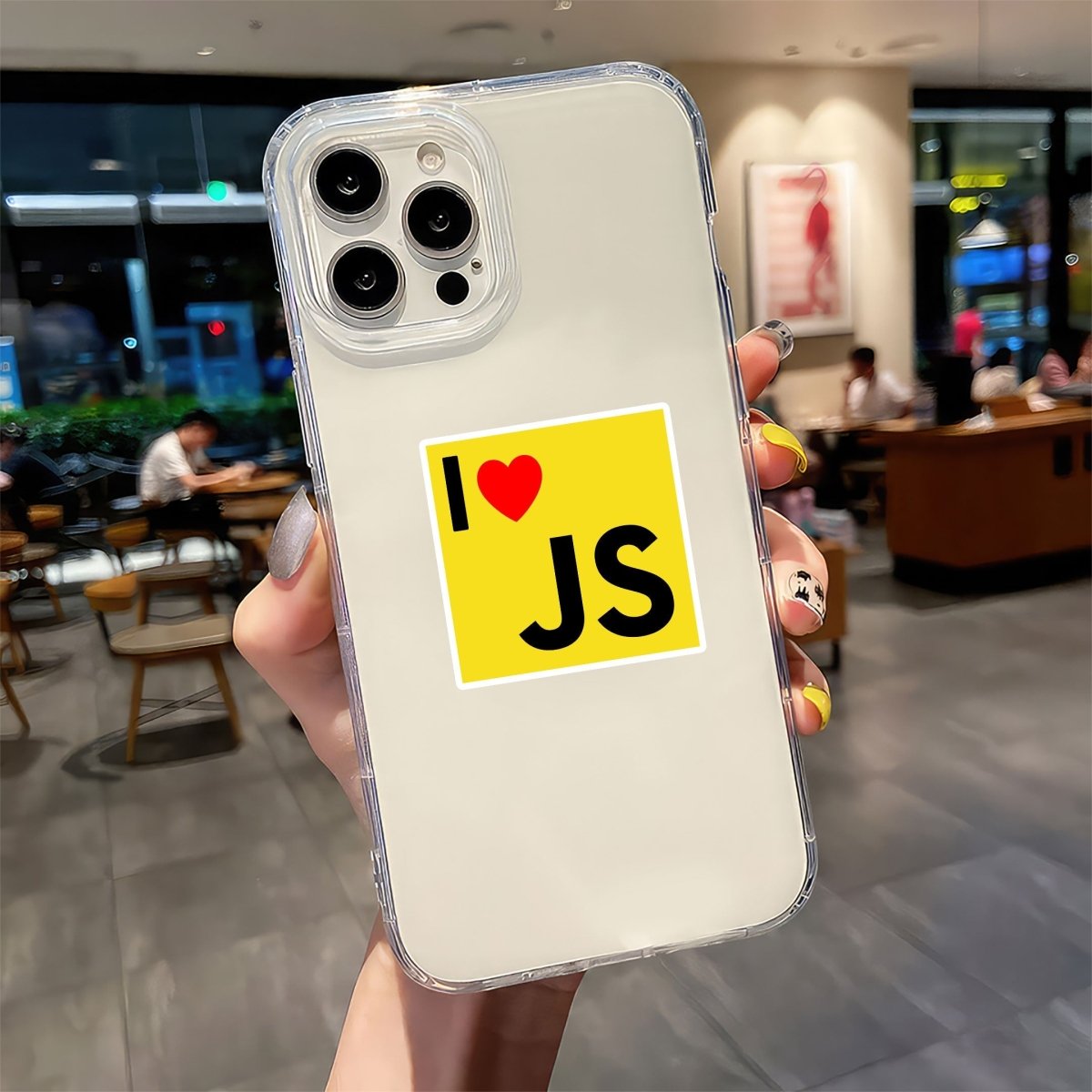 JAVASCRIPT DEV'S DECLARATION STICKER - stickyfunk premium stickers