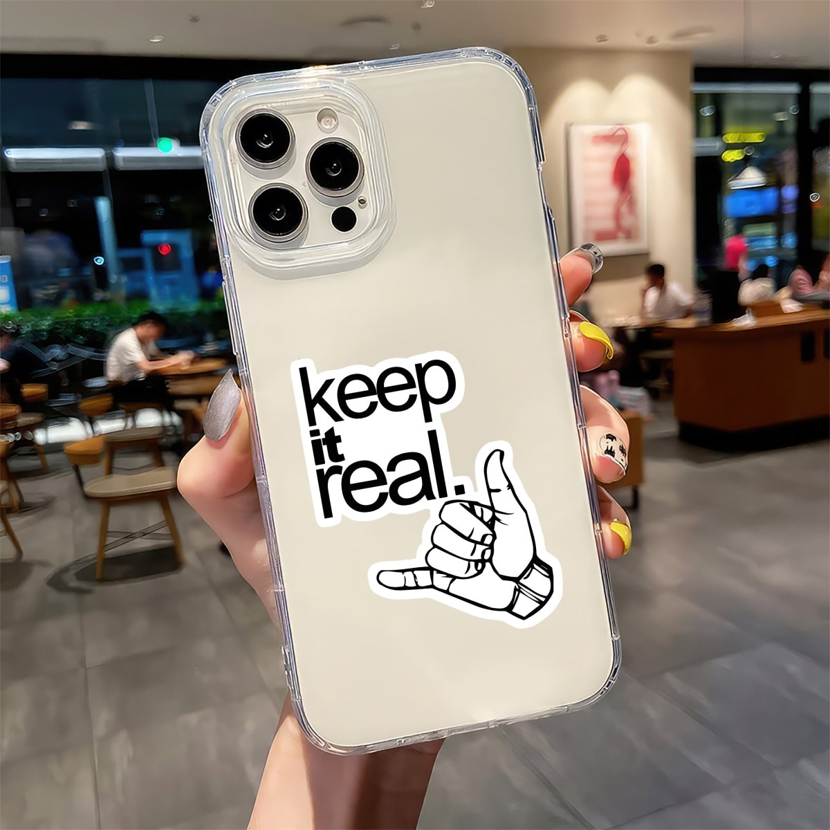 BATTERY NOT INCLUDED STICKER - stickyfunk premium stickers