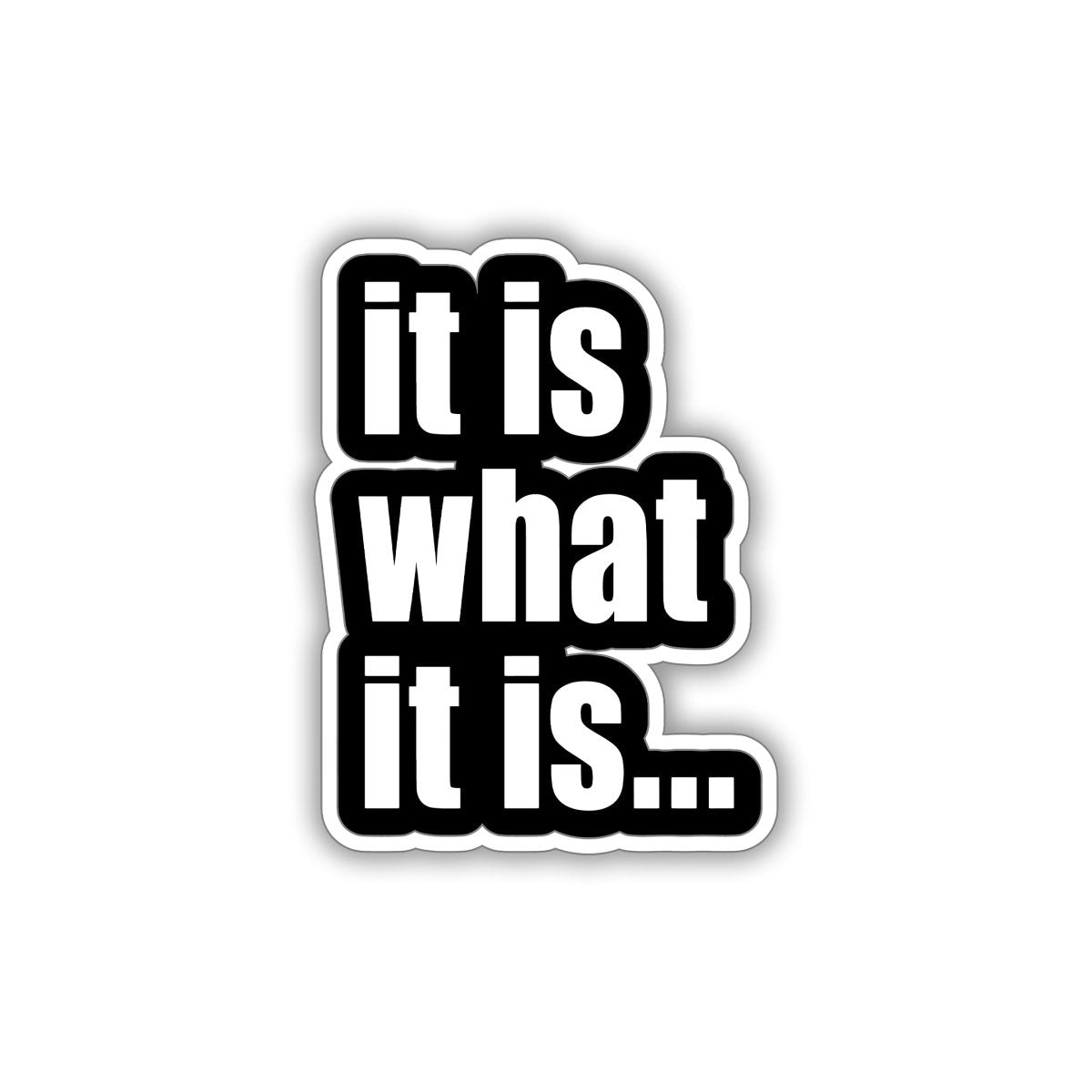 DEEP PHILOSOPHER'S INSIGHT STICKER - stickyfunk premium stickers