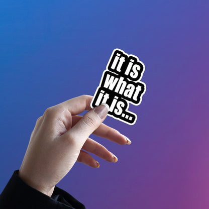 DEEP PHILOSOPHER'S INSIGHT STICKER - stickyfunk premium stickers
