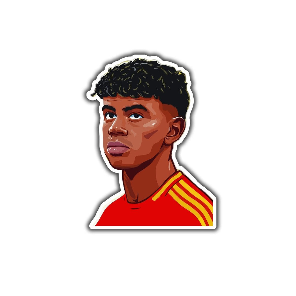 LAMINE YAMAL STICKER - 2 - stickyfunk premium stickers