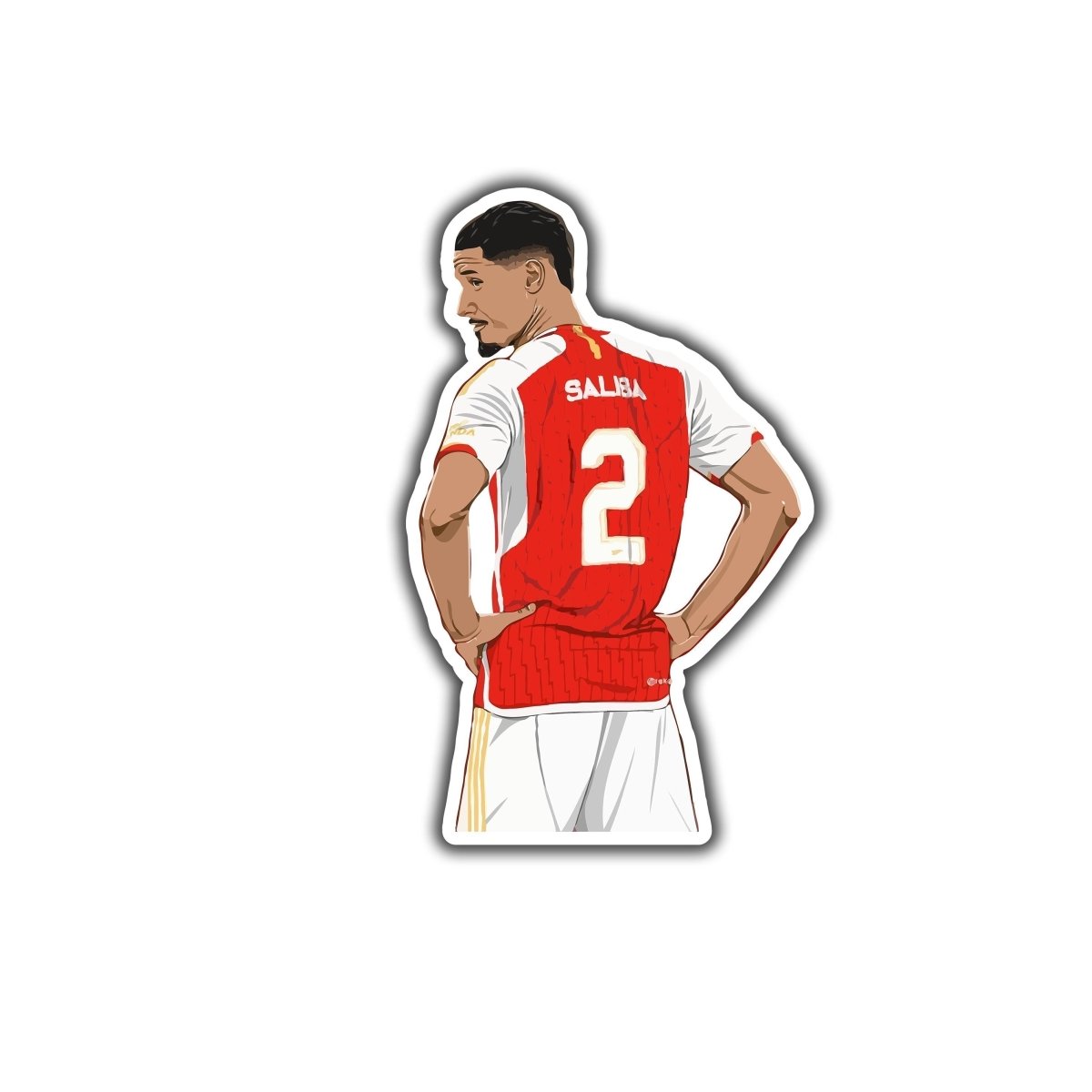 WILLIAM SALIBA STICKER - stickyfunk premium stickers