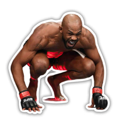 JON JONES - 2 - stickyfunk premium stickers