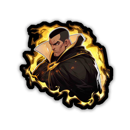 DC BLACK ADAM COMICS STICKER - stickyfunk premium stickers