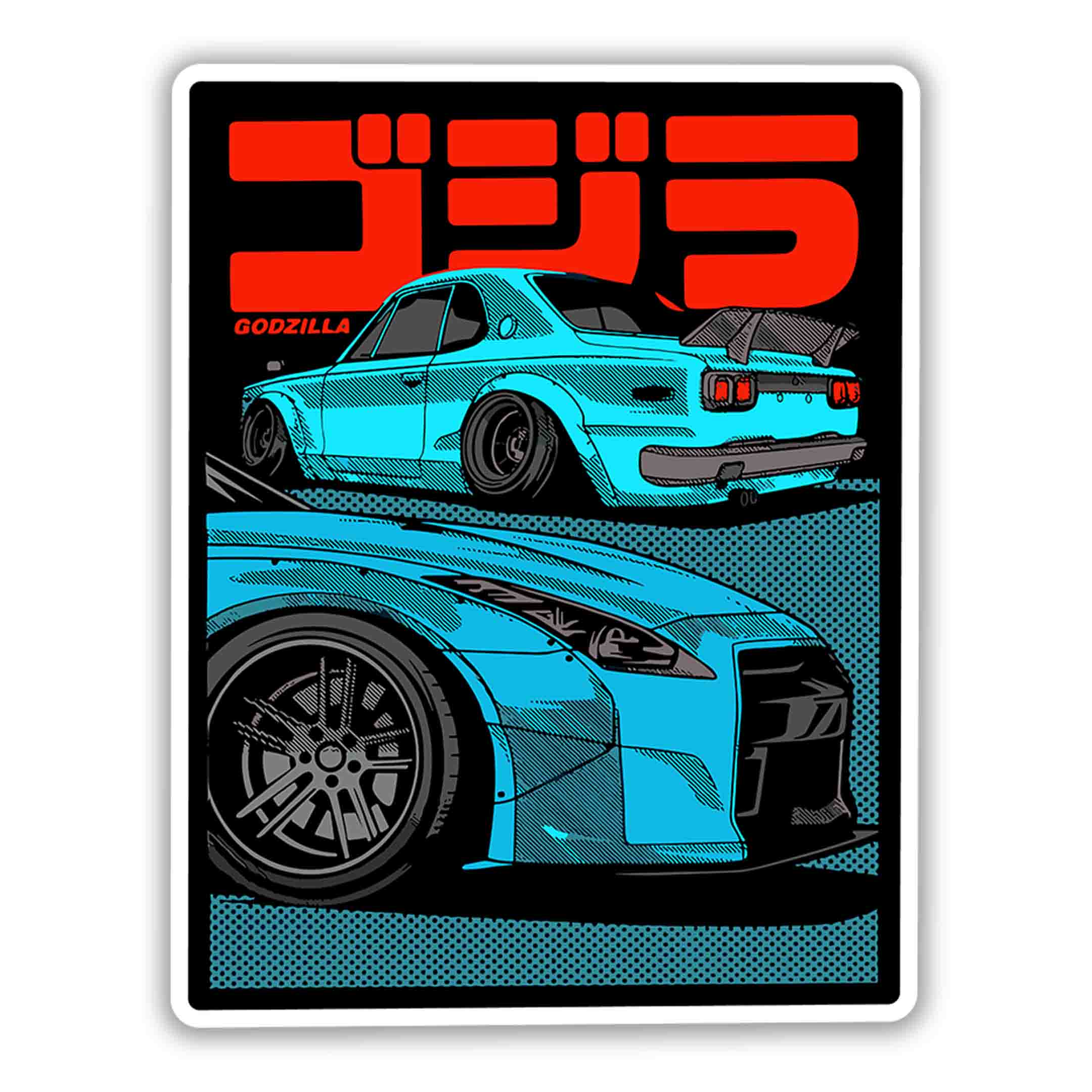 JDM 13 - stickyfunk premium stickers