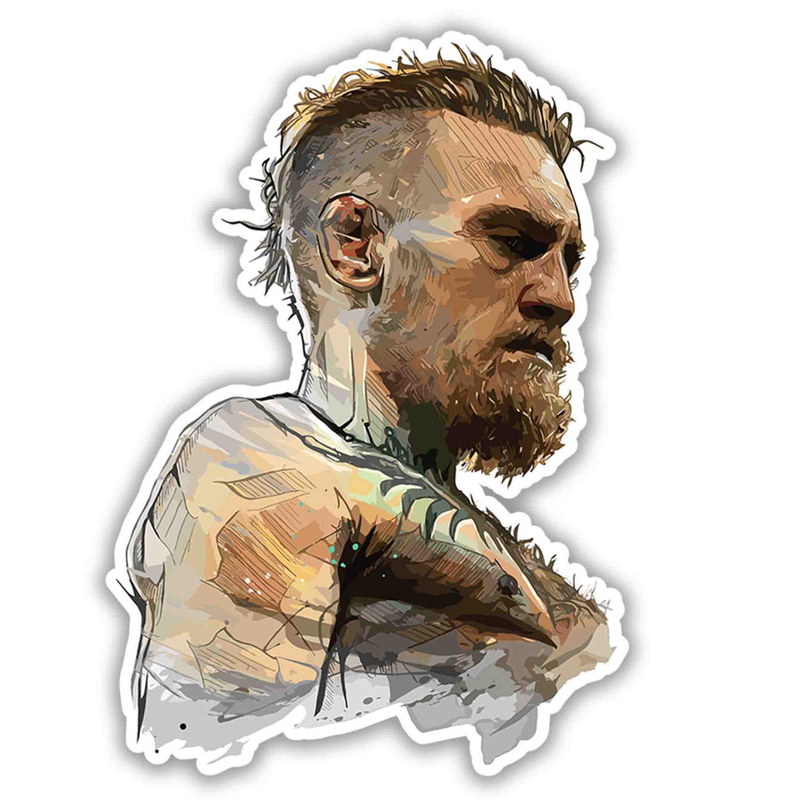 Irish Warpaint Profile – Conor McGregor Sticker