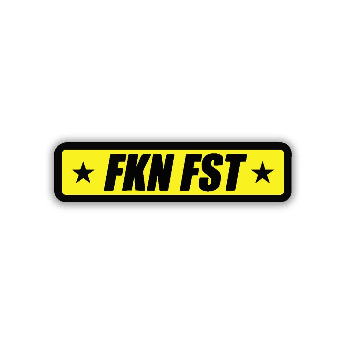 FKN FAST STICKER - stickyfunk premium stickers