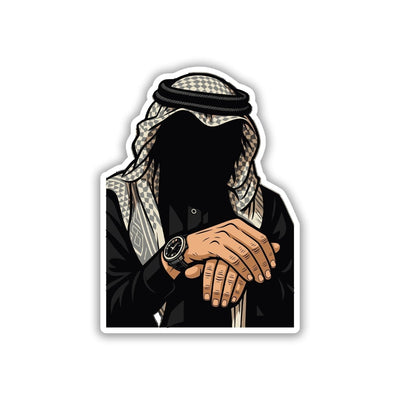 Kuwaiti Man - Arabic Sticker 8