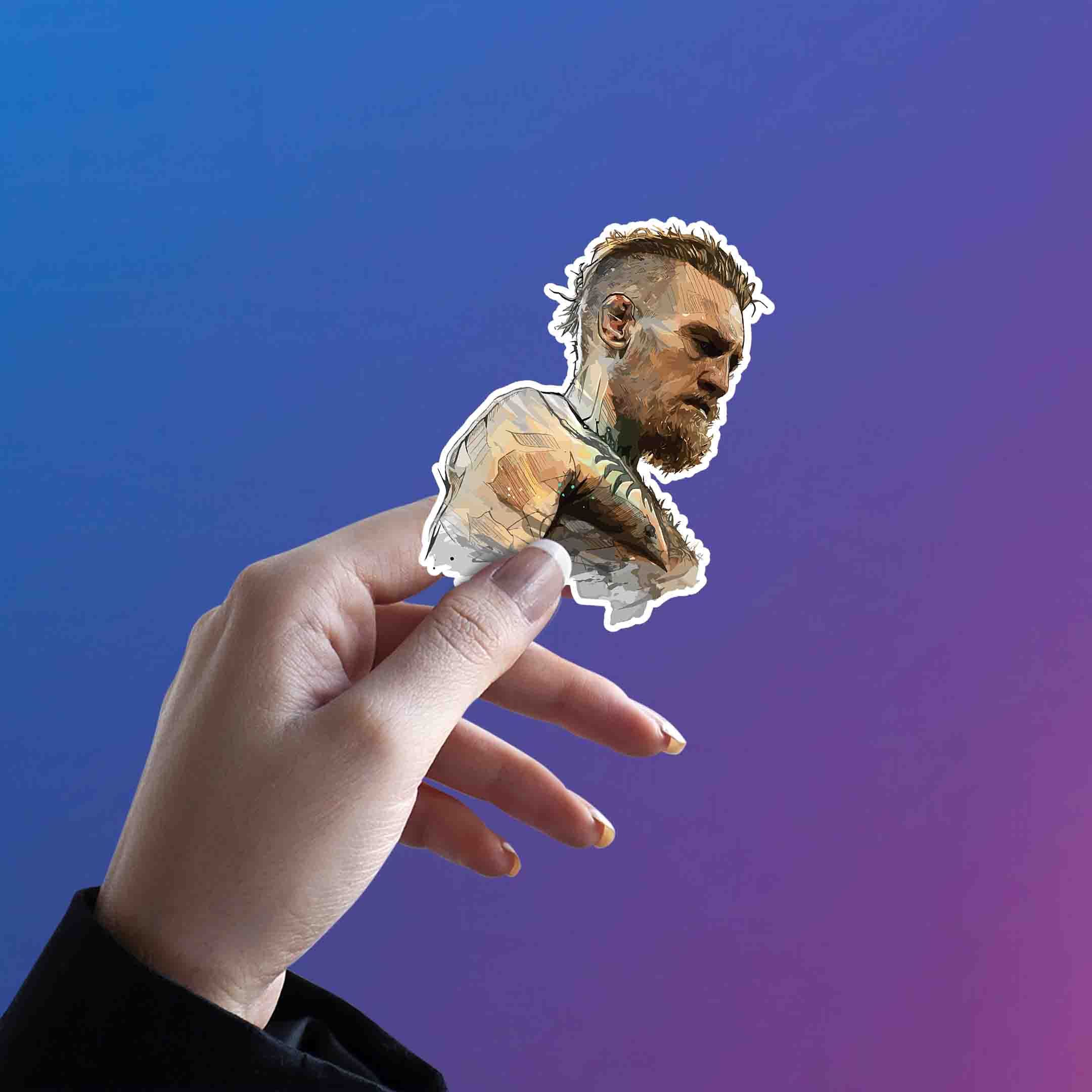 CONOR MCGREGOR - 13 - stickyfunk premium stickers