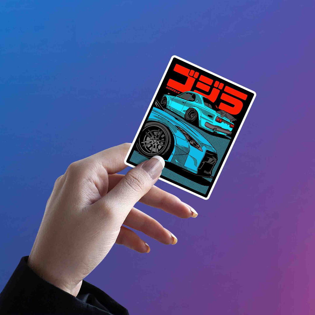 JDM 13 - stickyfunk premium stickers