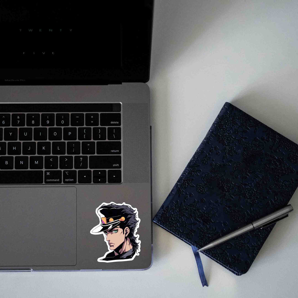 JOJO JOTARO KUJO ANIME STICKER - stickyfunk premium stickers