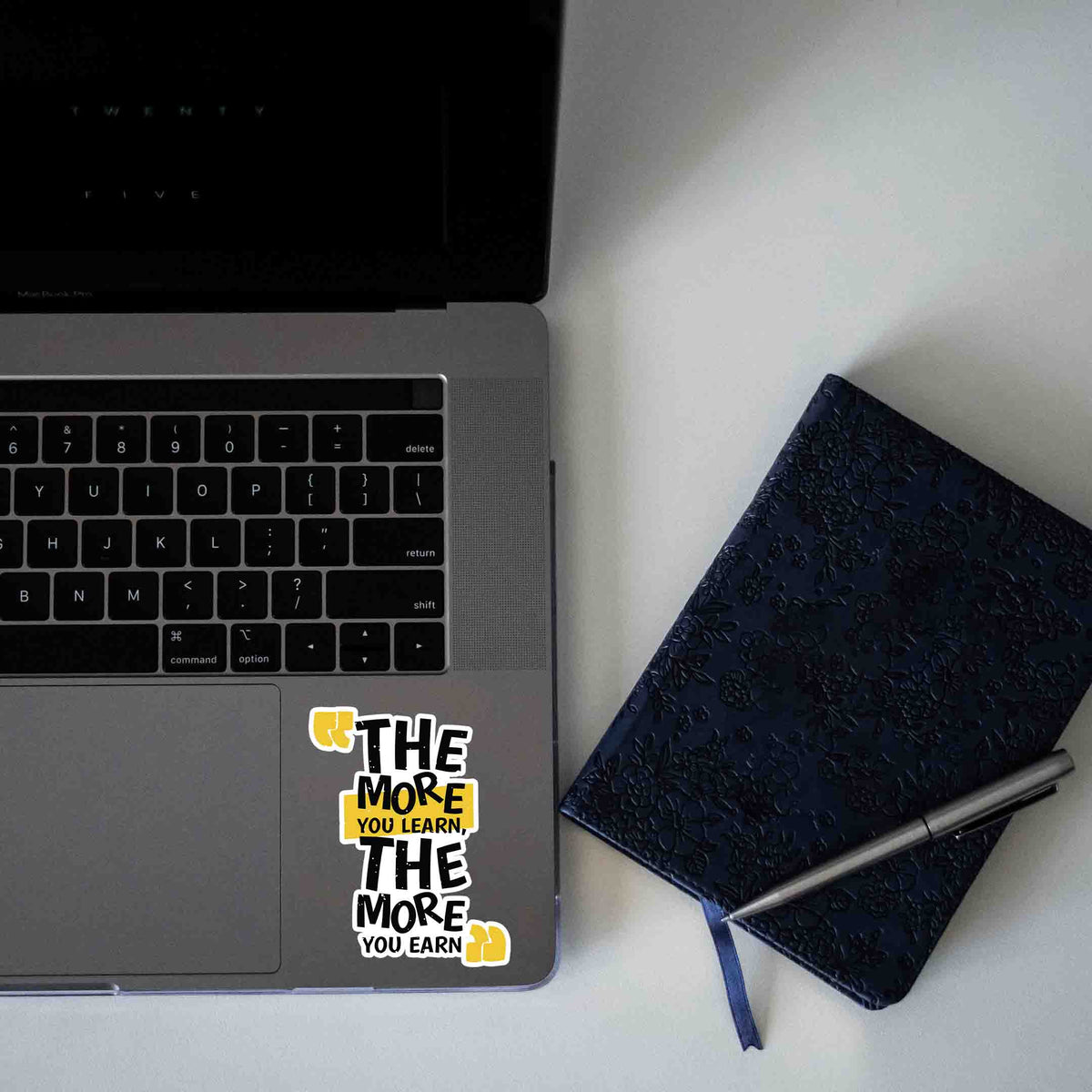Learn More, Earn More Sticker