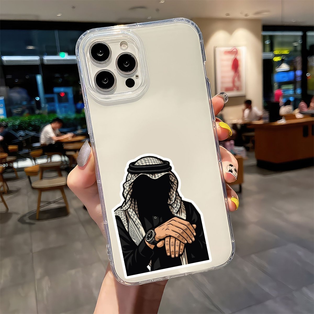 Kuwaiti Man - Arabic Sticker 8 - stickyfunk premium stickers