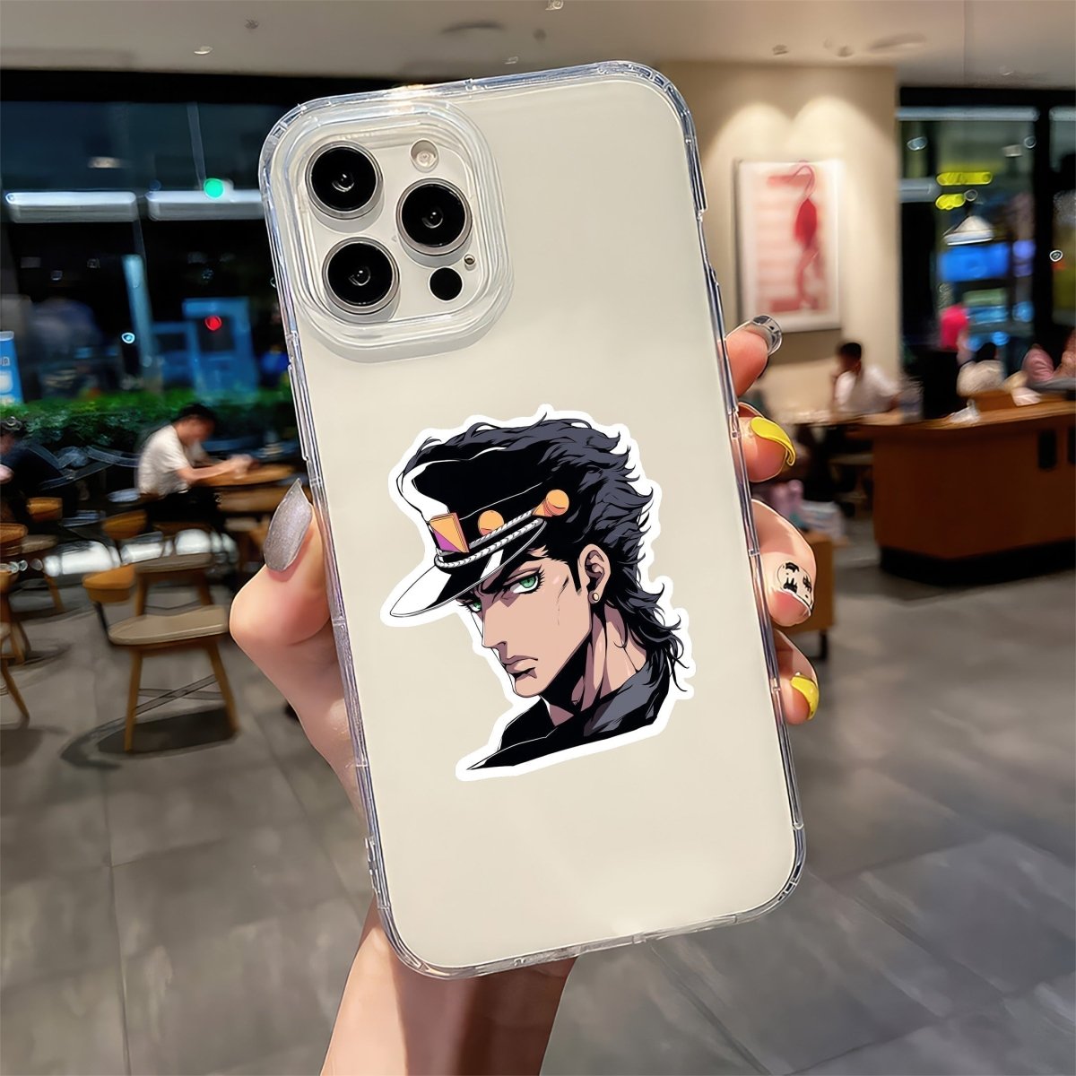 JOJO JOTARO KUJO ANIME STICKER - stickyfunk premium stickers