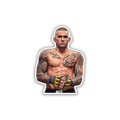 DIAMOND RESOLVE - DUSTIN POIRIER STICKER