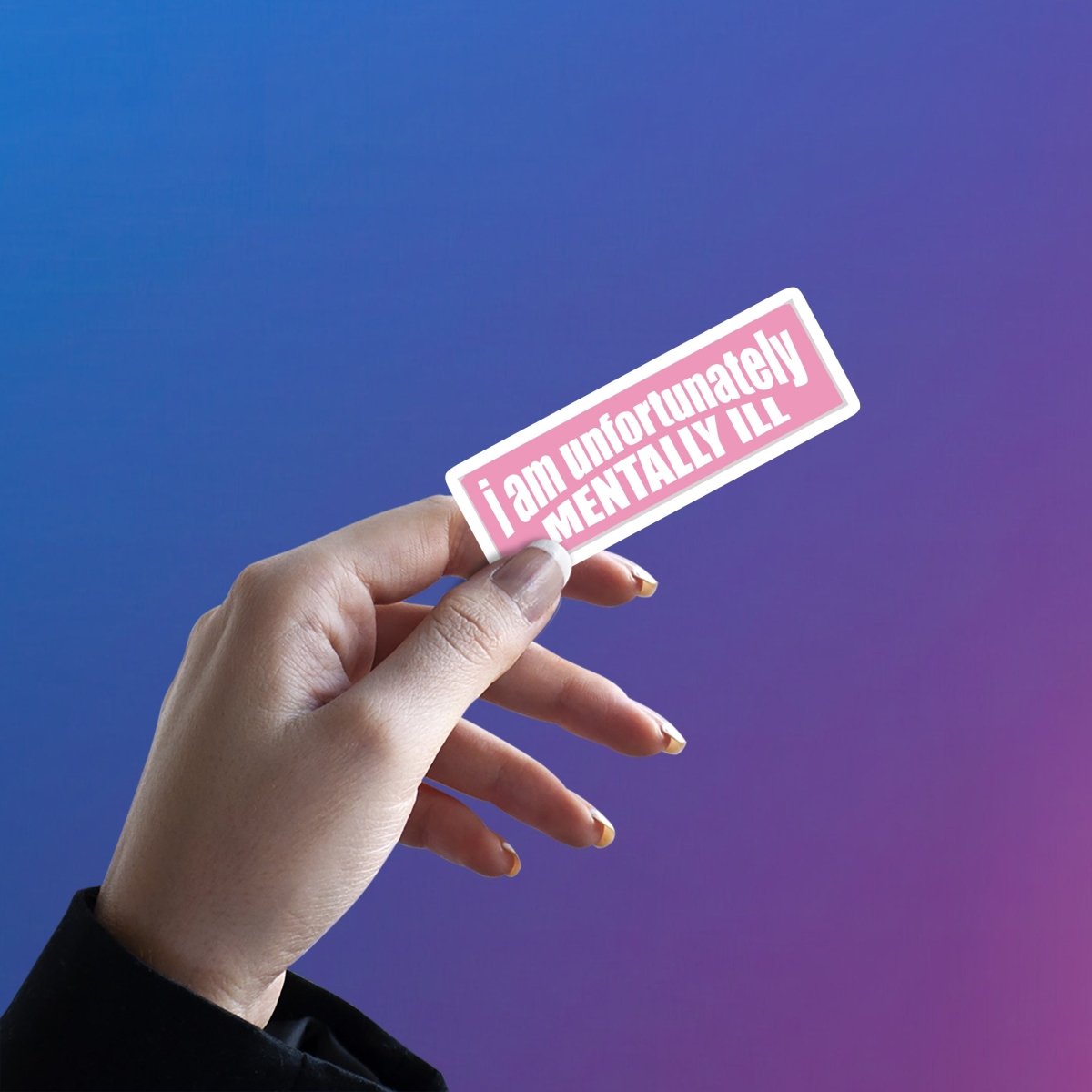 REAL TALK REMINDER STICKER - stickyfunk premium stickers