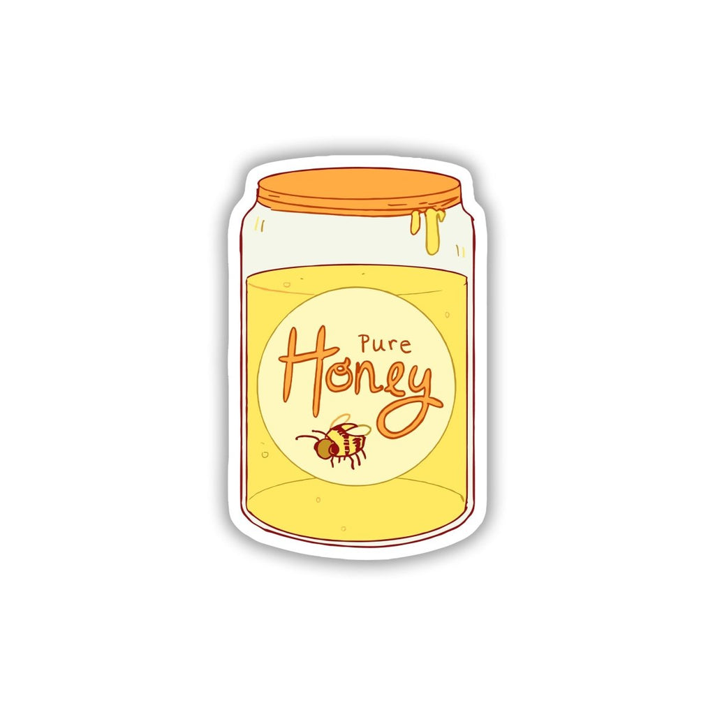 BEE - LIEVE IT'S PURE SUGAR STICKER - stickyfunk premium stickers