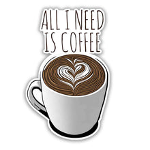 Powered By Coffee Sticker
