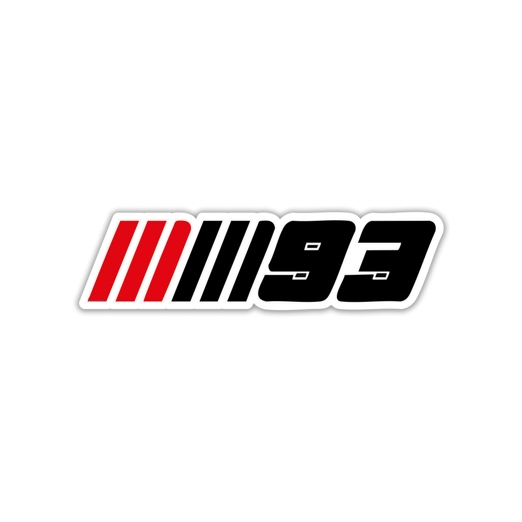 MARC MARQUEZ - OFFICIAL 93 BADGE STICKER