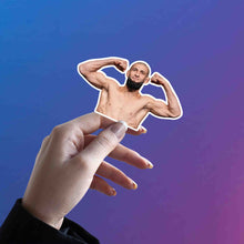 Borz Muscle Flex – Khamzat Chimaev Sticker