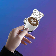 Powered By Coffee Sticker