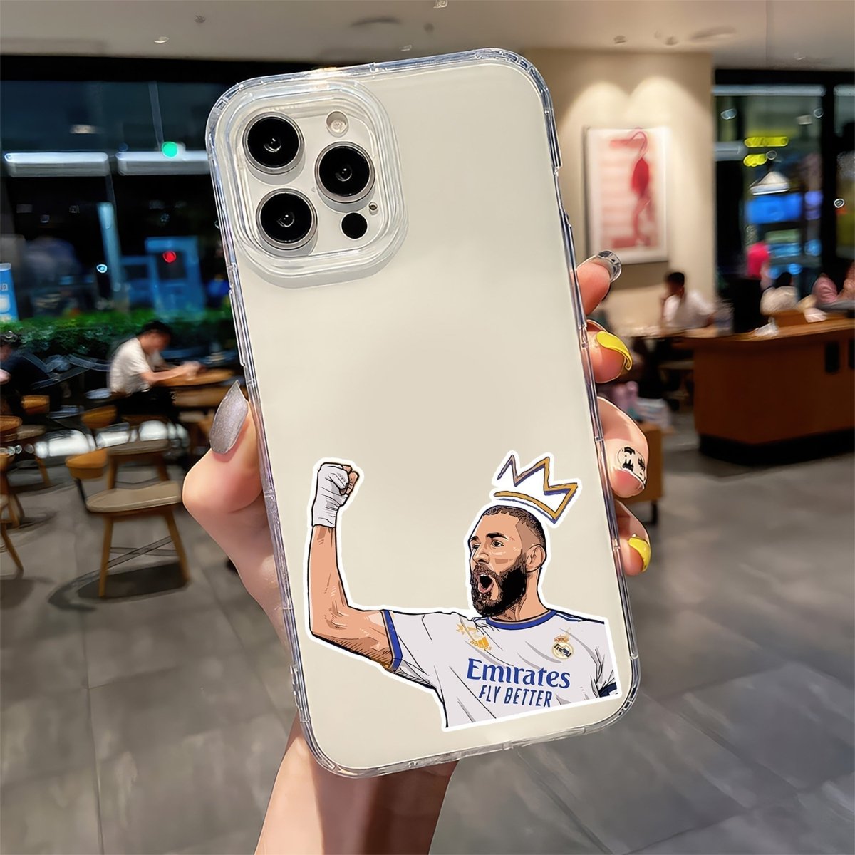 BENZEMA STICKER - 3 - stickyfunk premium stickers