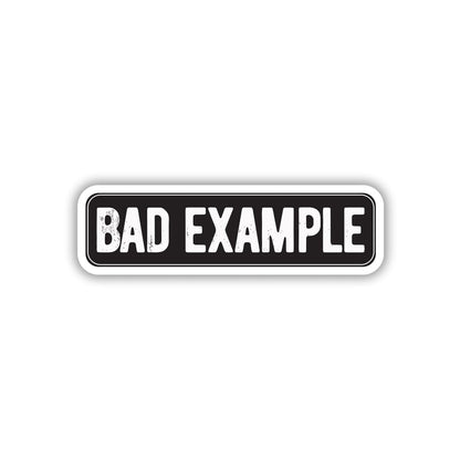 MODEL CITIZEN EXAMPLE STICKER - stickyfunk premium stickers