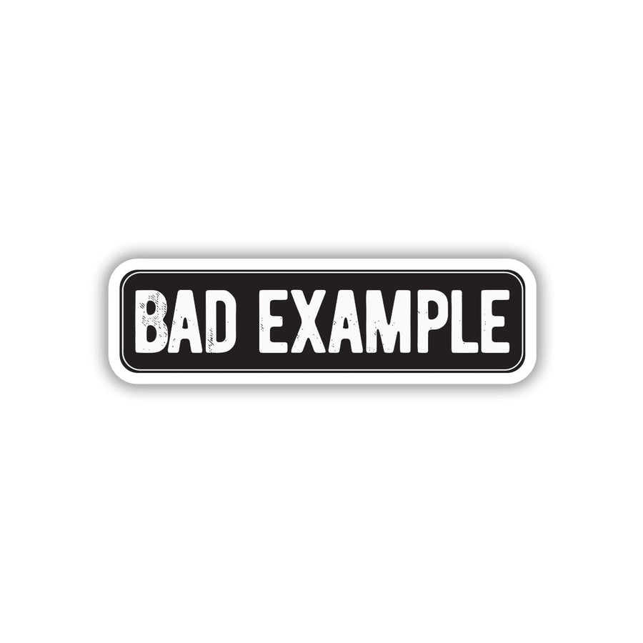 MODEL CITIZEN EXAMPLE STICKER