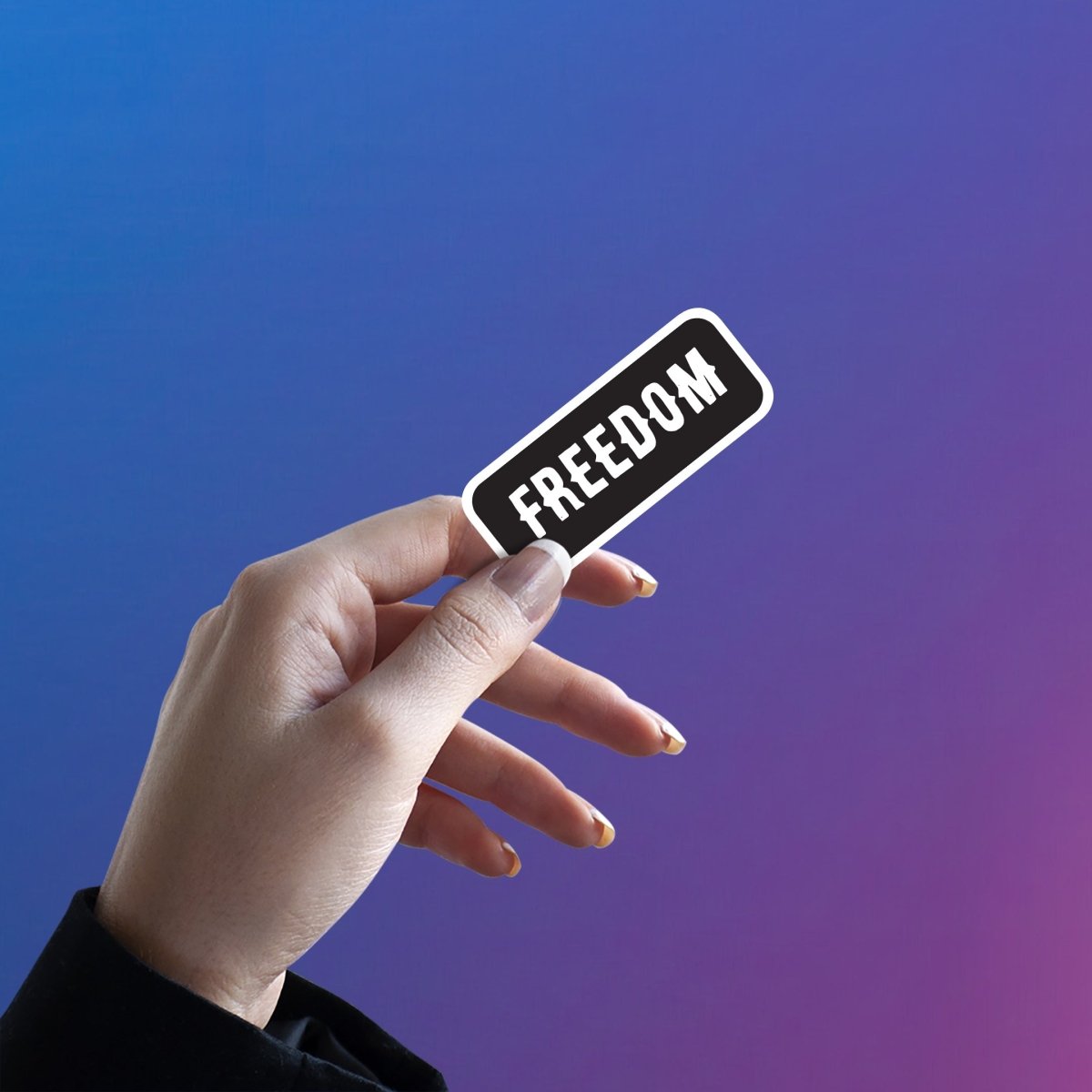 COMPLETE FREEDOM - TERMS APPLY STICKER - stickyfunk premium stickers