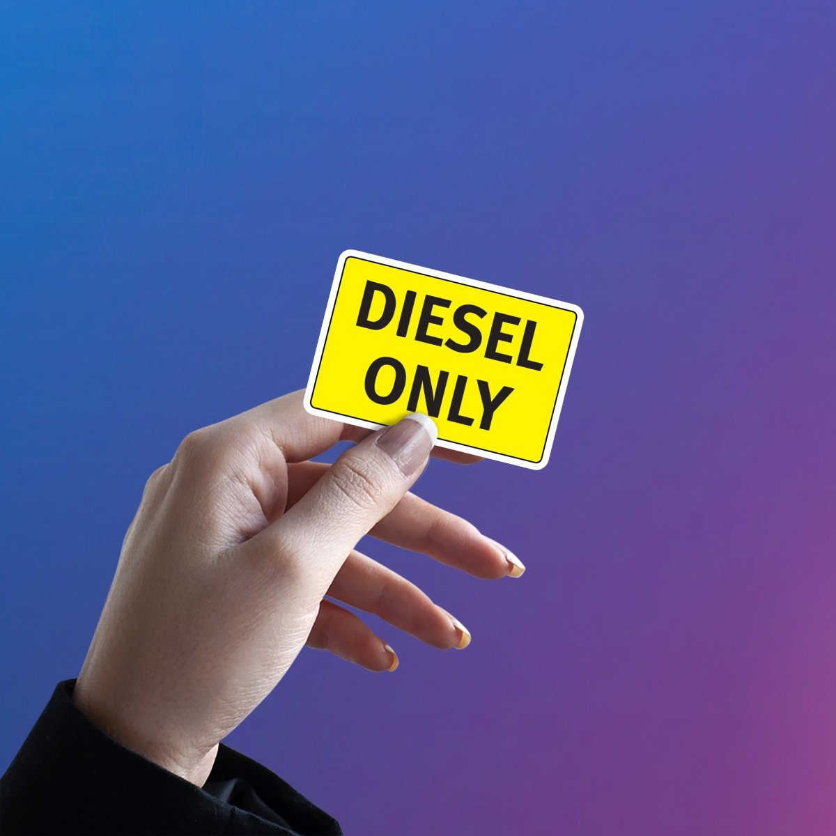 DIESEL KE NAAM PE SWAG STICKER - stickyfunk premium stickers