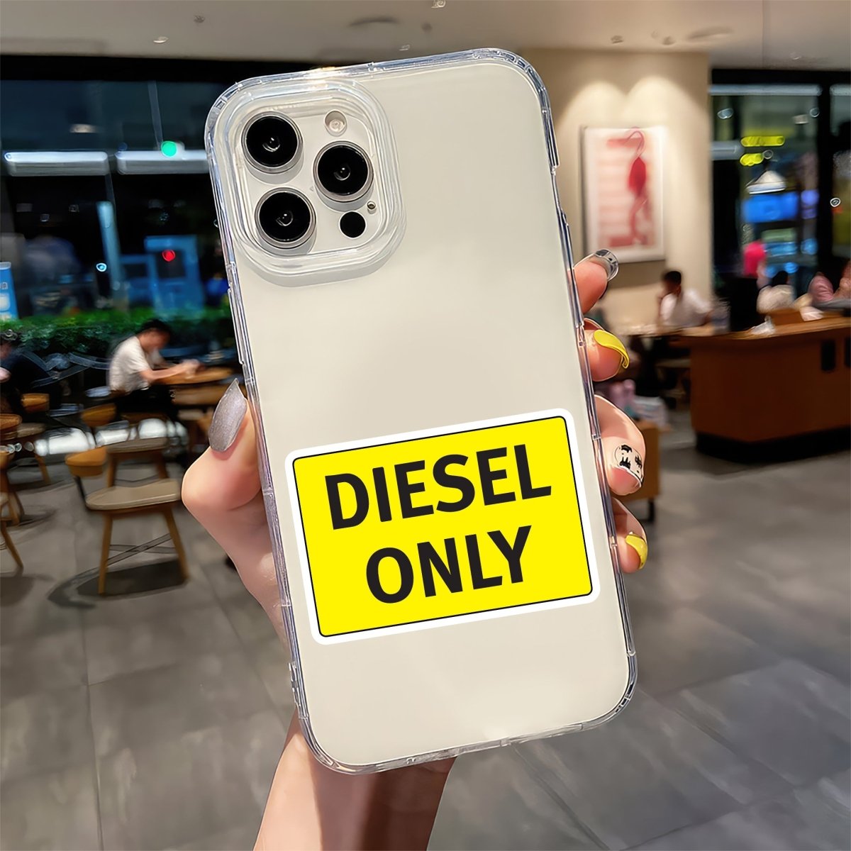 DIESEL KE NAAM PE SWAG STICKER - stickyfunk premium stickers