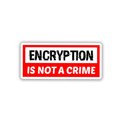 DIGITAL FREEDOM STATEMENT STICKER - stickyfunk premium stickers