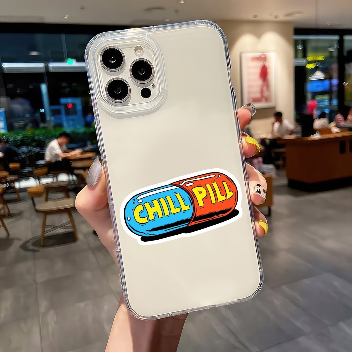 CHILL PILL LO, BAKLOL MAT BANO STICKER - stickyfunk premium stickers