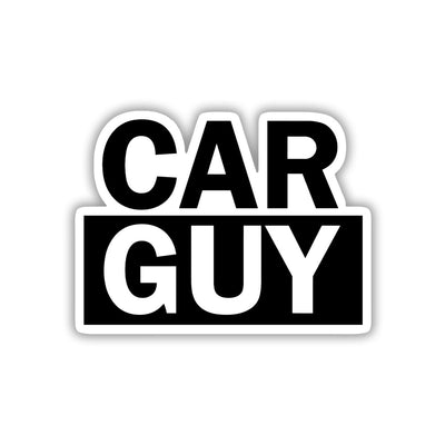 CAR GUY - ENGINE MEIN ATTITUDE STICKER