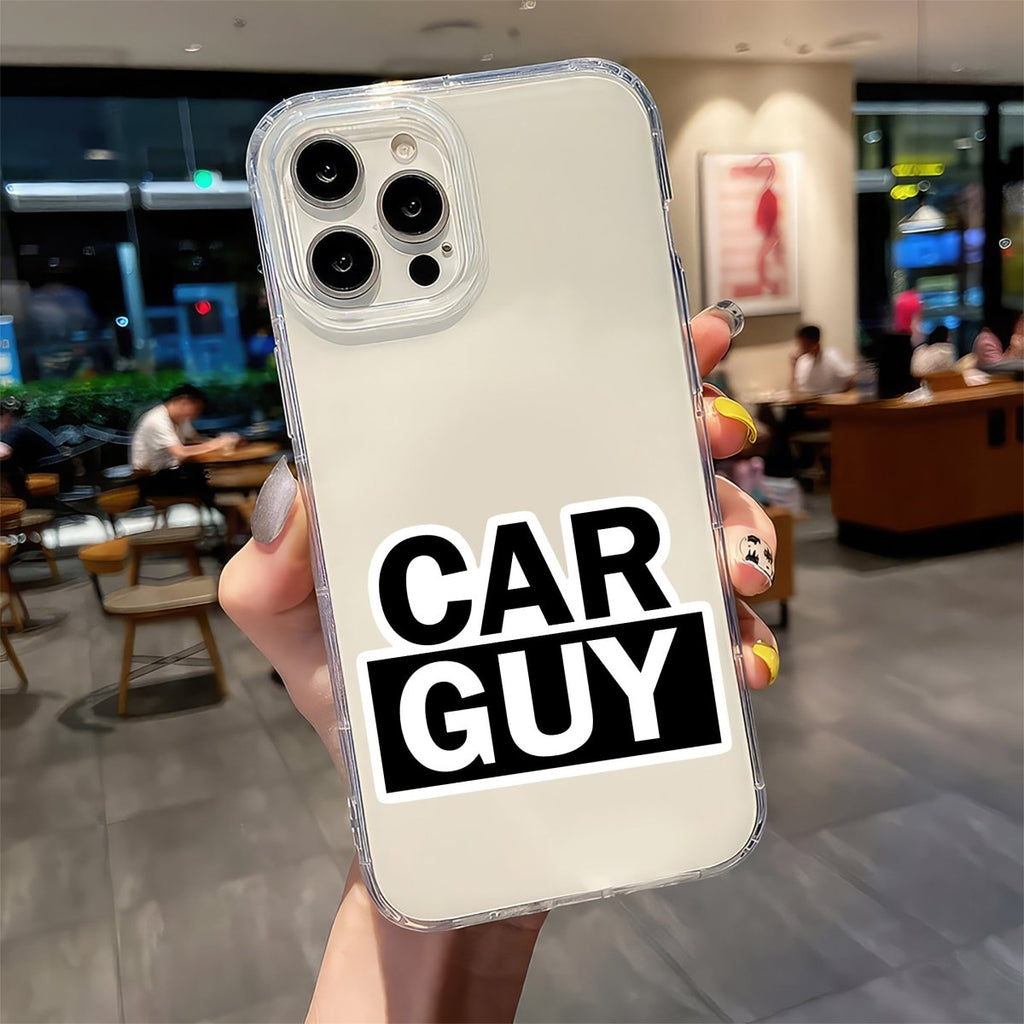 CAR GUY - ENGINE MEIN ATTITUDE STICKER - stickyfunk premium stickers