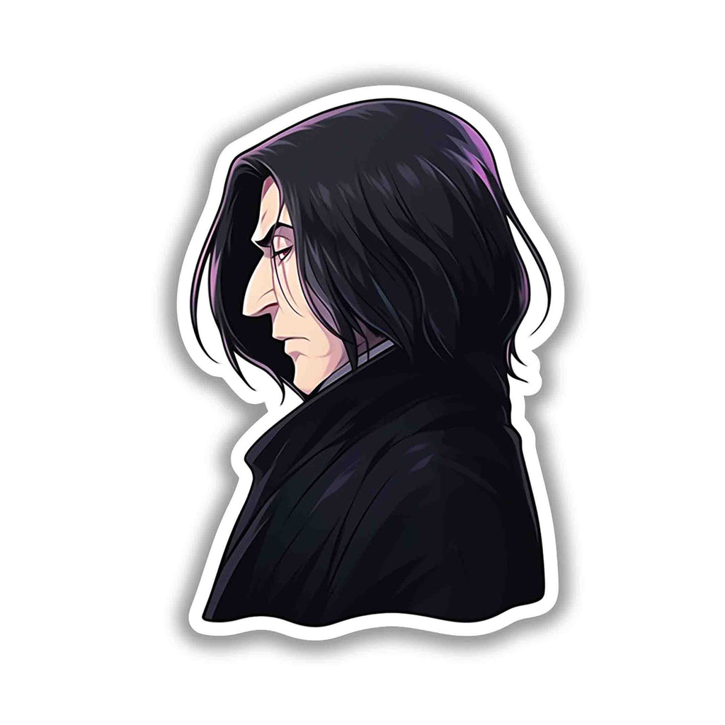 HARRY POTTER SEVERUS SNAPE SIDE VIEW STICKER - stickyfunk premium stickers