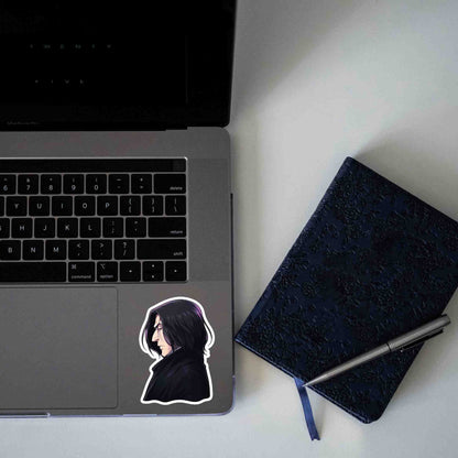 HARRY POTTER SEVERUS SNAPE SIDE VIEW STICKER - stickyfunk premium stickers