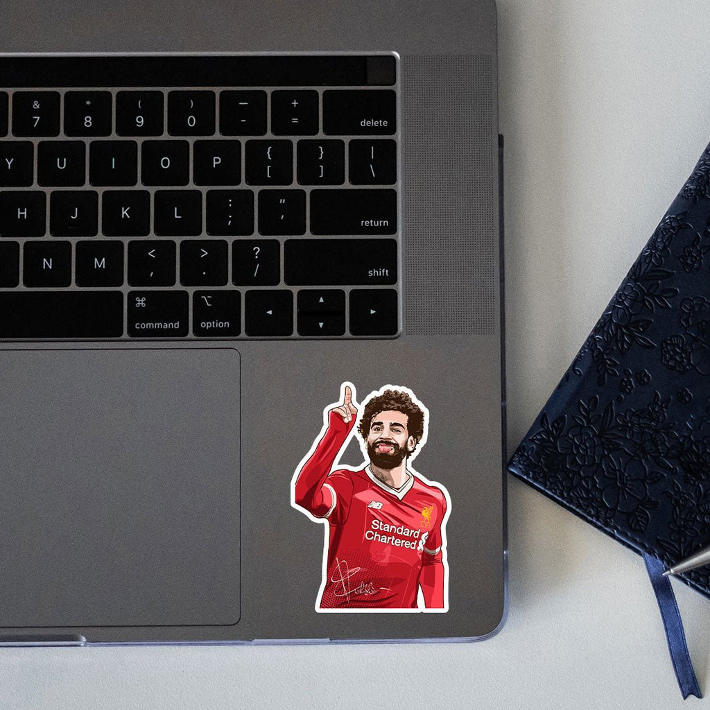 Mohamed Salah STICKER - stickyfunk premium stickers