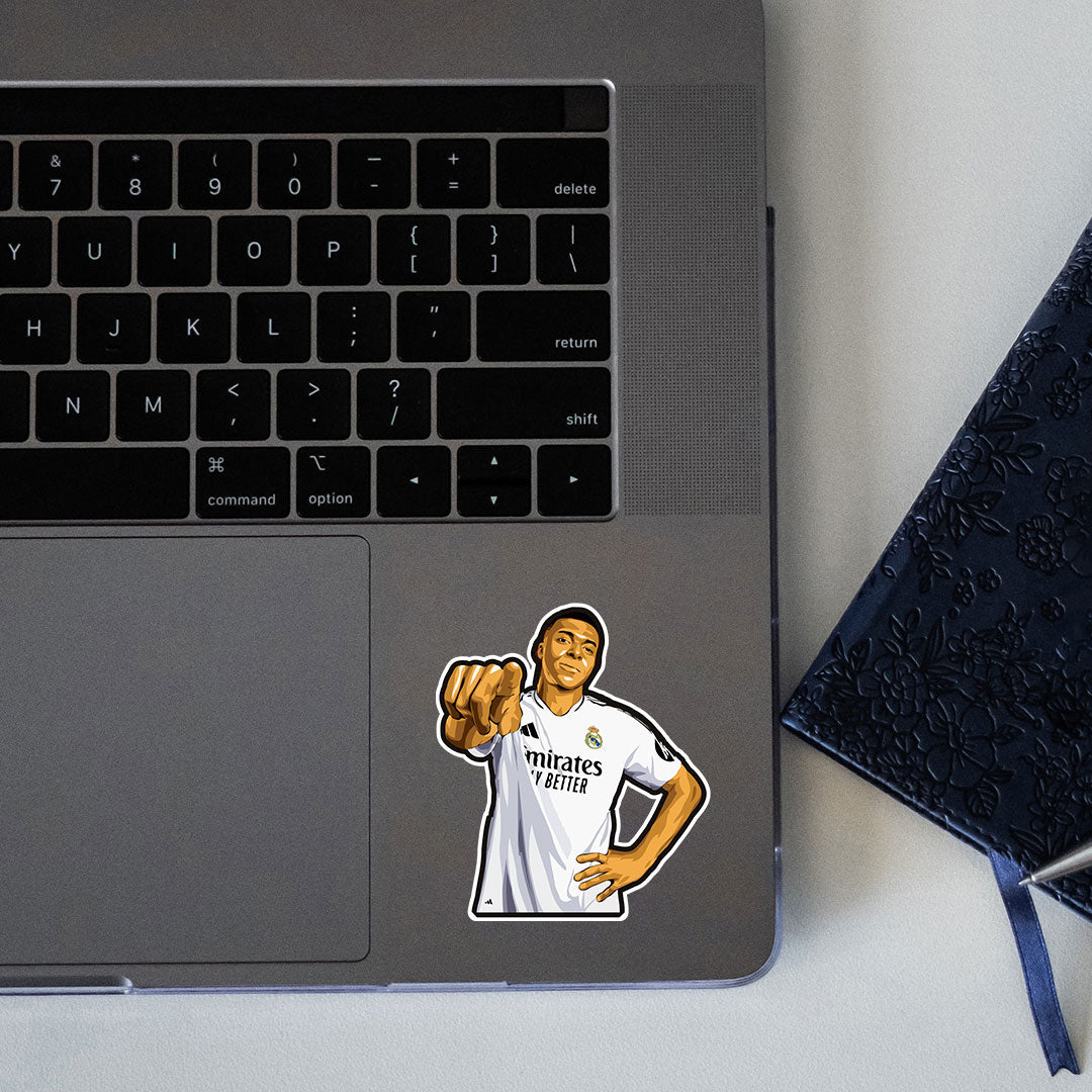 MBAPPE STICKER - 1 - stickyfunk premium stickers